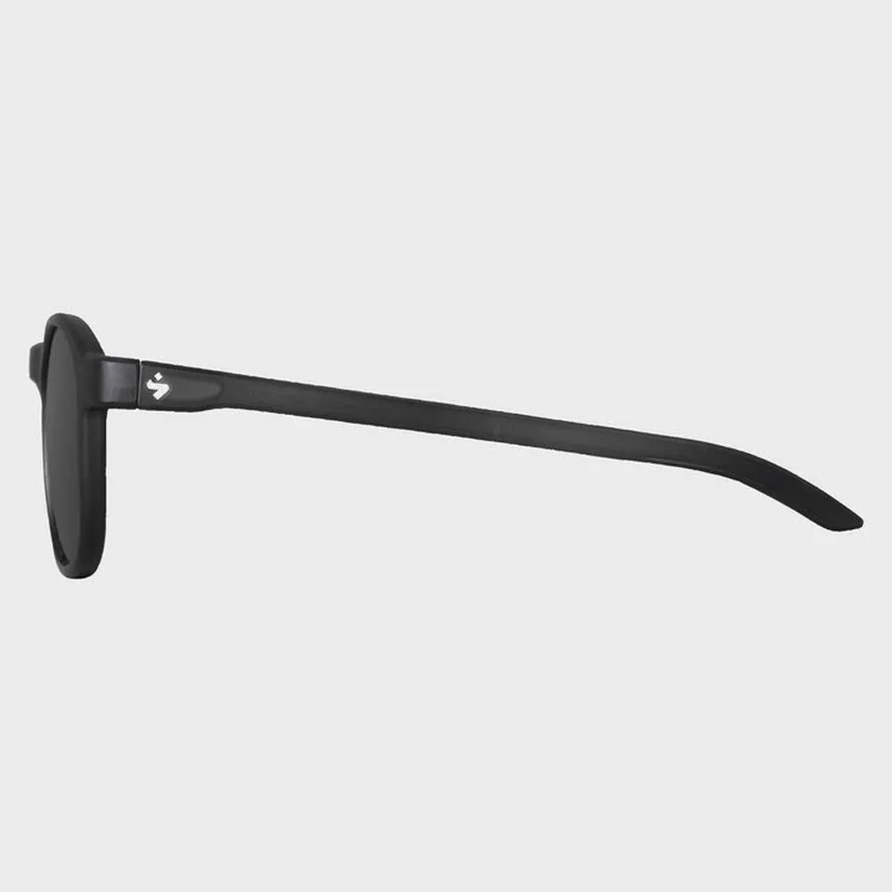 SWEET Protection Heat Polariserade Solglasögon, Matt crystal black, Obsidian Black Polarized Mirror/CAT3