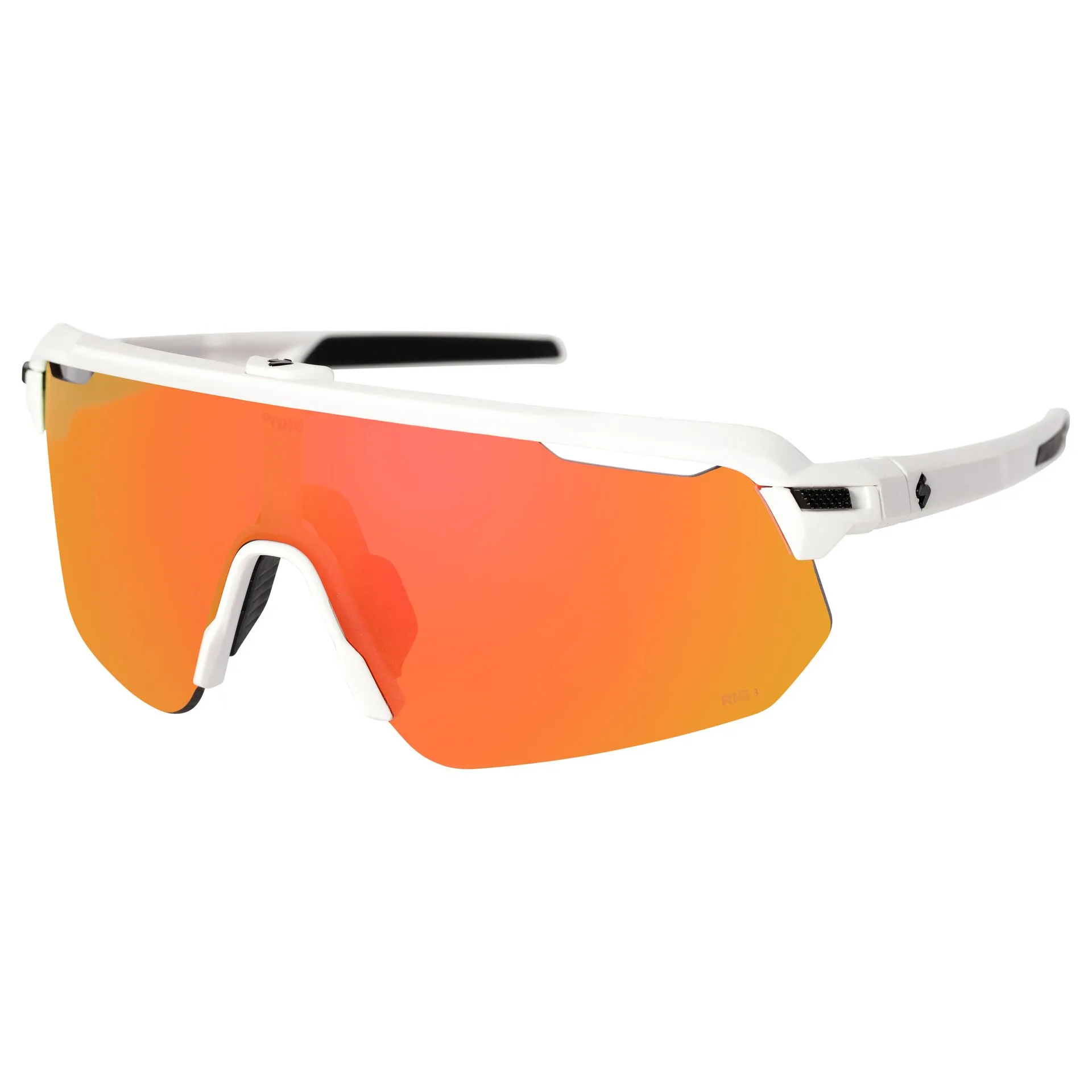 SWEET Protection Shinobi Rig Reflect Topaz/Satin Vit, Vit/orange