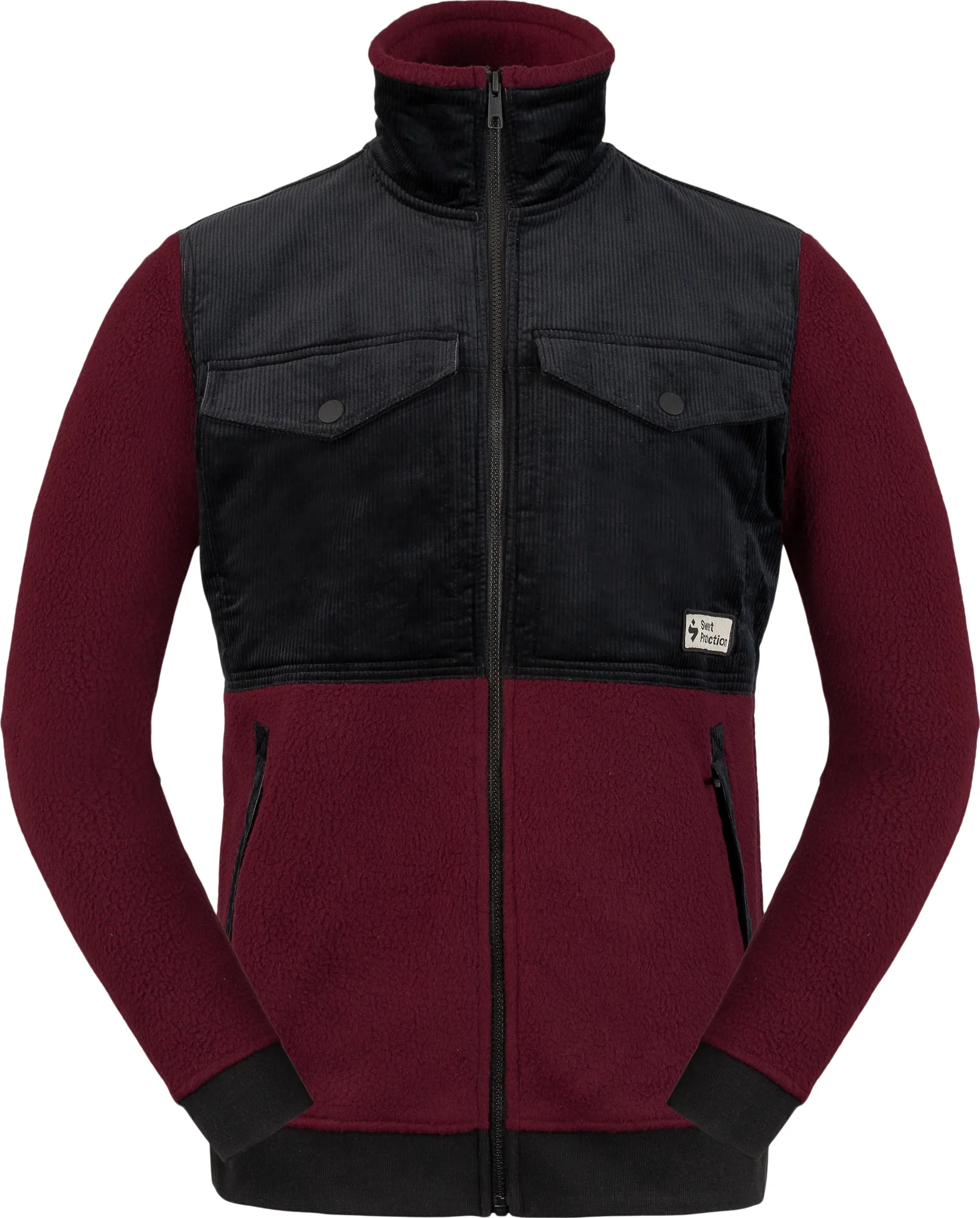 SWEET Protection Unisex Pile Fleece Jacket, Red Wine SWEET Protection Unisex Pile Fleece Jacket, Red Wine