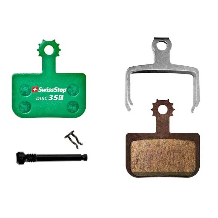 SwissStop 35c Sram Red Axs/force/rival Skivbromsbelägg, Green, One Size SwissStop 35c Sram Red Axs/force/rival Skivbromsbelägg, Green, One Size