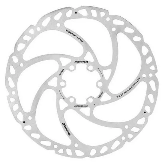 SwissStop Catalyst One 6-Bult Skivbroms, 140 SwissStop Catalyst One 6-Bult Skivbroms, 140