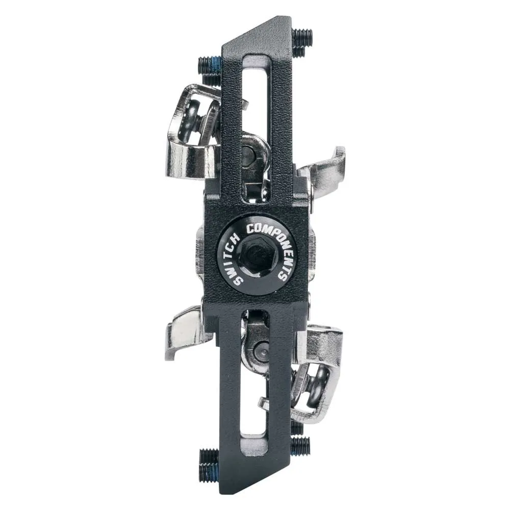 Switch Crank Flip Clip Cykelpedaler, Black, One Size