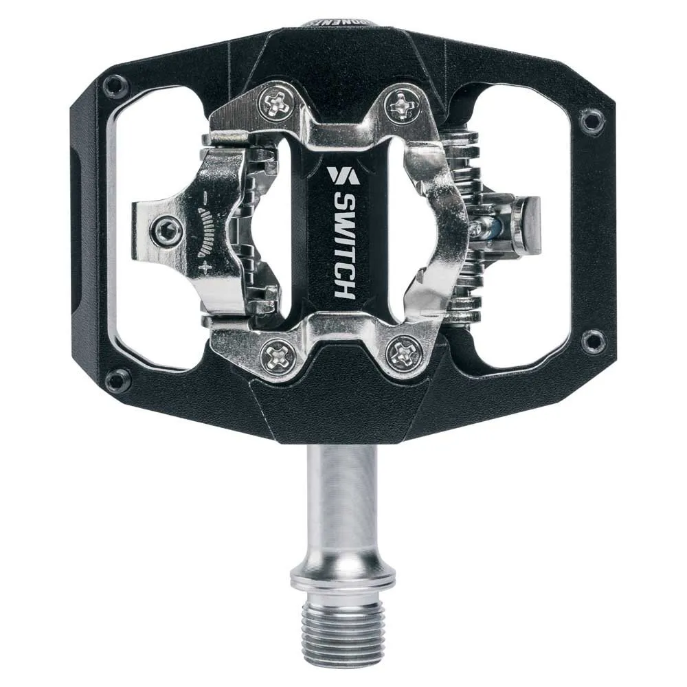 Switch Crank Flip Clip Cykelpedaler, Black, One Size