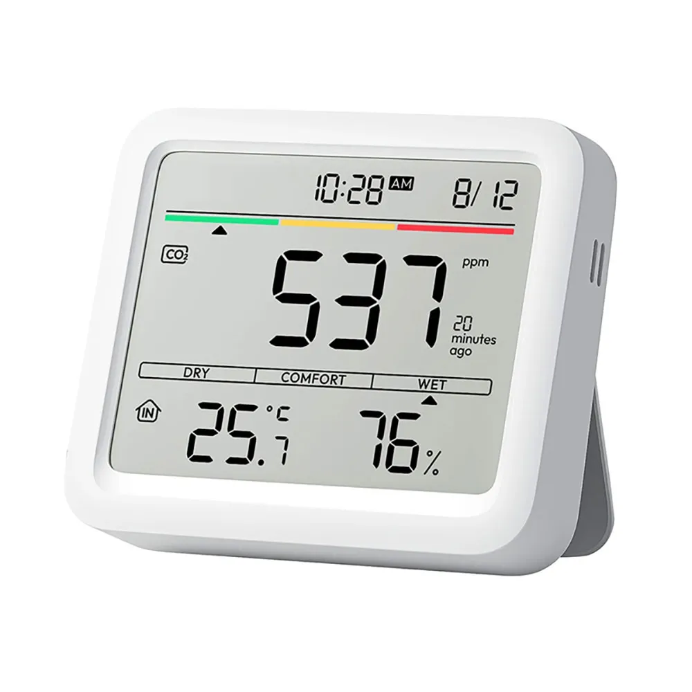 Switch Meter Pro Co2 Termometer Och Hygrometer, White, One Size