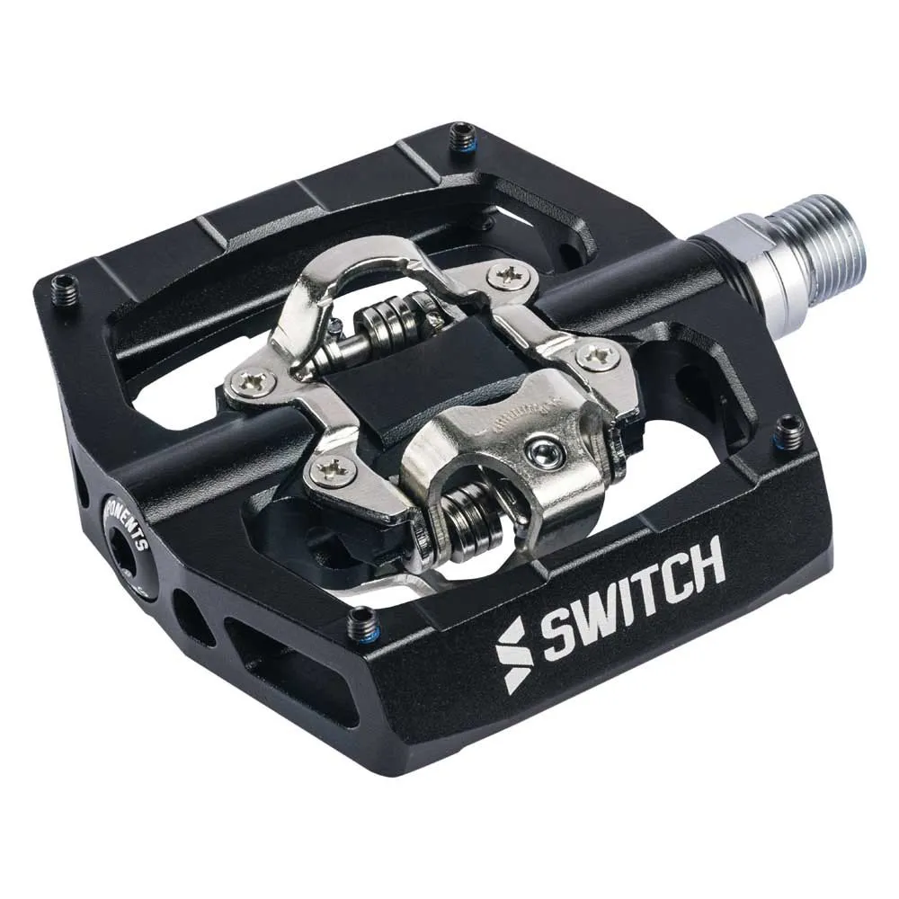 Switch No Foot Clip Cykelpedaler, Black, One Size