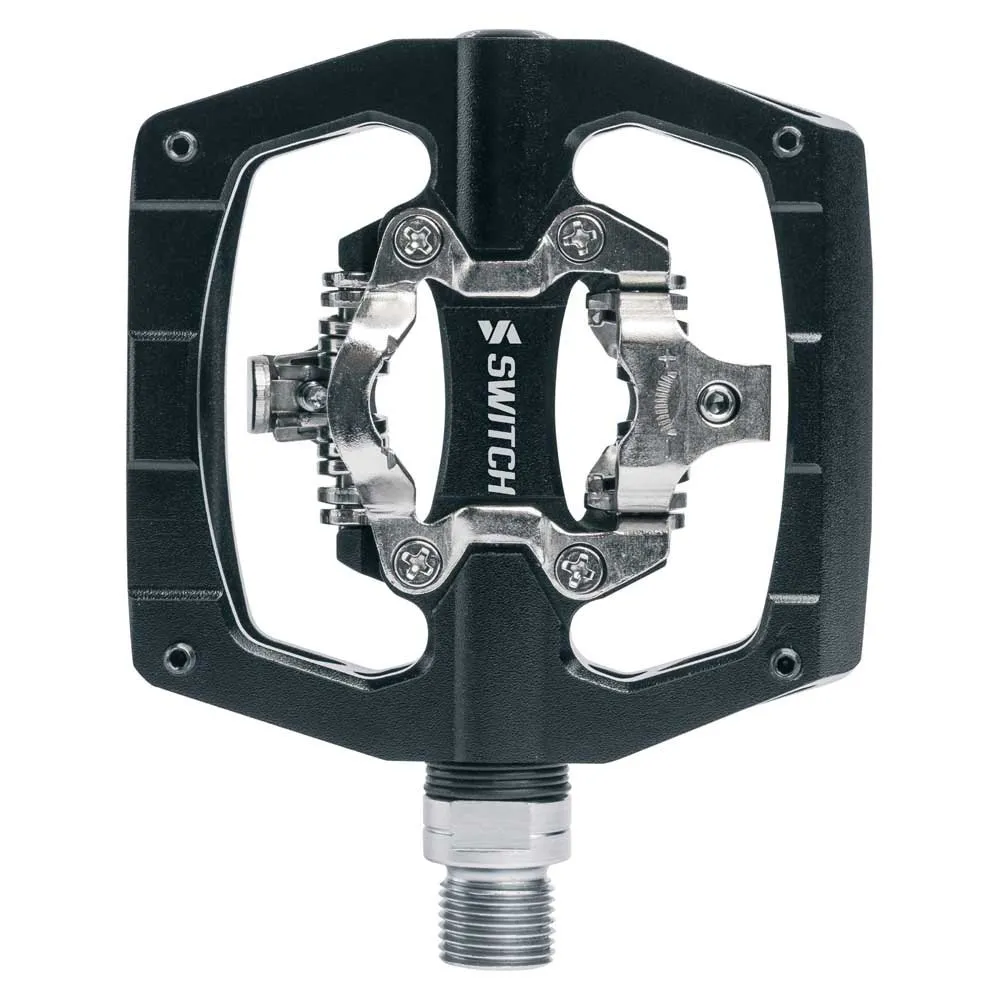 Switch No Foot Clip Cykelpedaler, Black, One Size