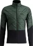 Swix Men's Infinity Hybrid Insulated Jacket, Forest/black