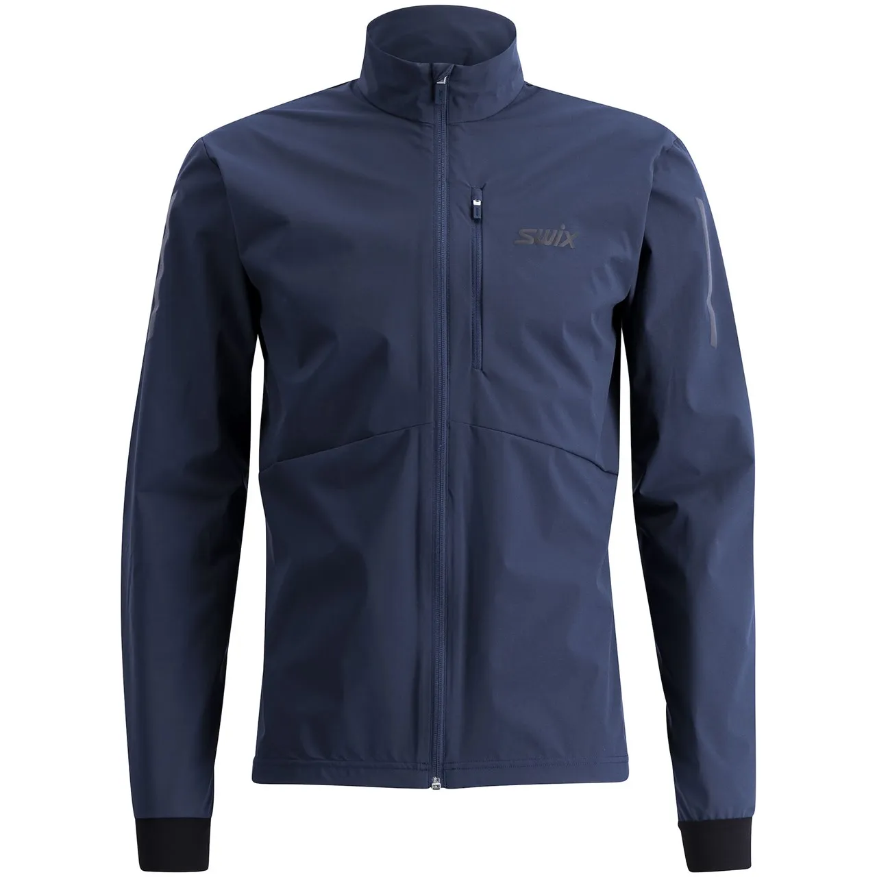 Swix Men's Pace Wind Jacket, Dark Navy/Black