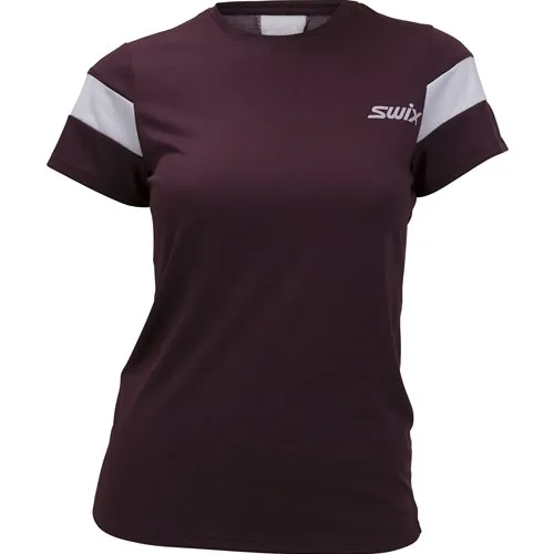 Swix Motion Sport T-Shirt W, Dark abergine