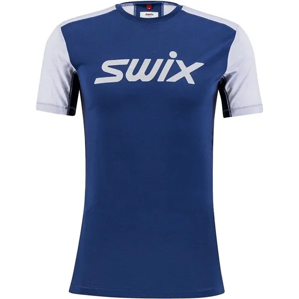 Swix Motion Tech Wool T-Shirt, Estate blue Swix Motion Tech Wool T-Shirt, Estate blue