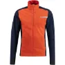 Swix Roadline Wind Jacket, Fiery red/dark navy