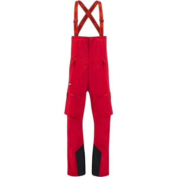 Swix Surmount Shell Bib Pants, Swix red