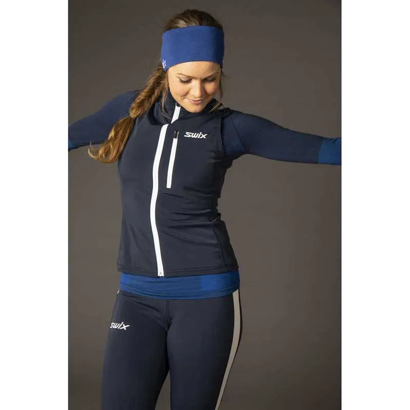 Swix Tradition Hårband male, Dark navy