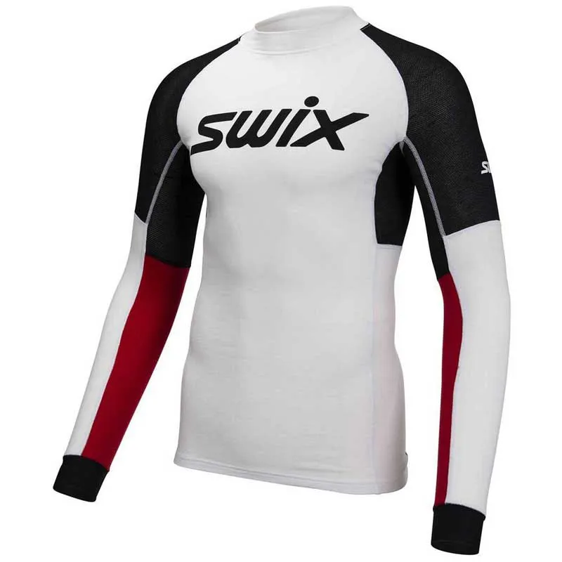 Swix Triac Racex Bodyw Ls Långärmad Baslager, Bright white
