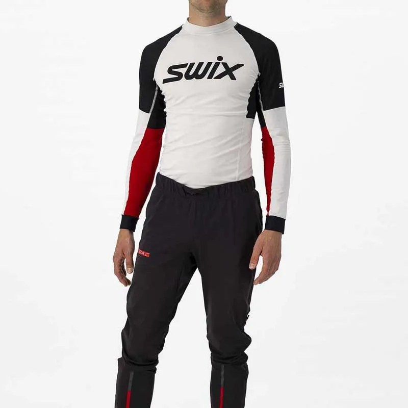 Swix Triac Racex Bodyw Ls Långärmad Baslager, Bright white