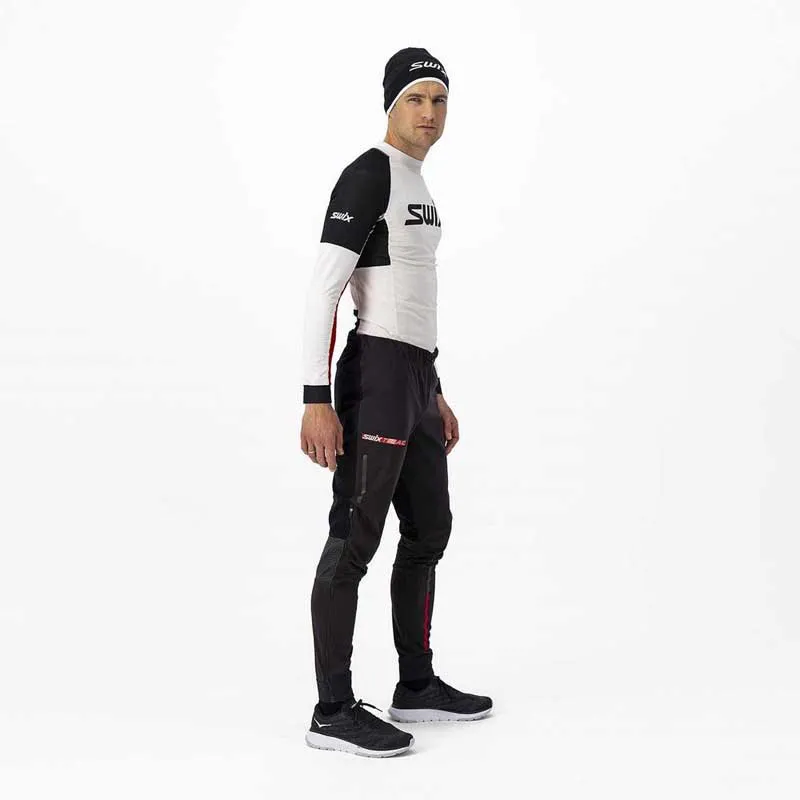 Swix Triac Racex Bodyw Ls Långärmad Baslager, Bright white