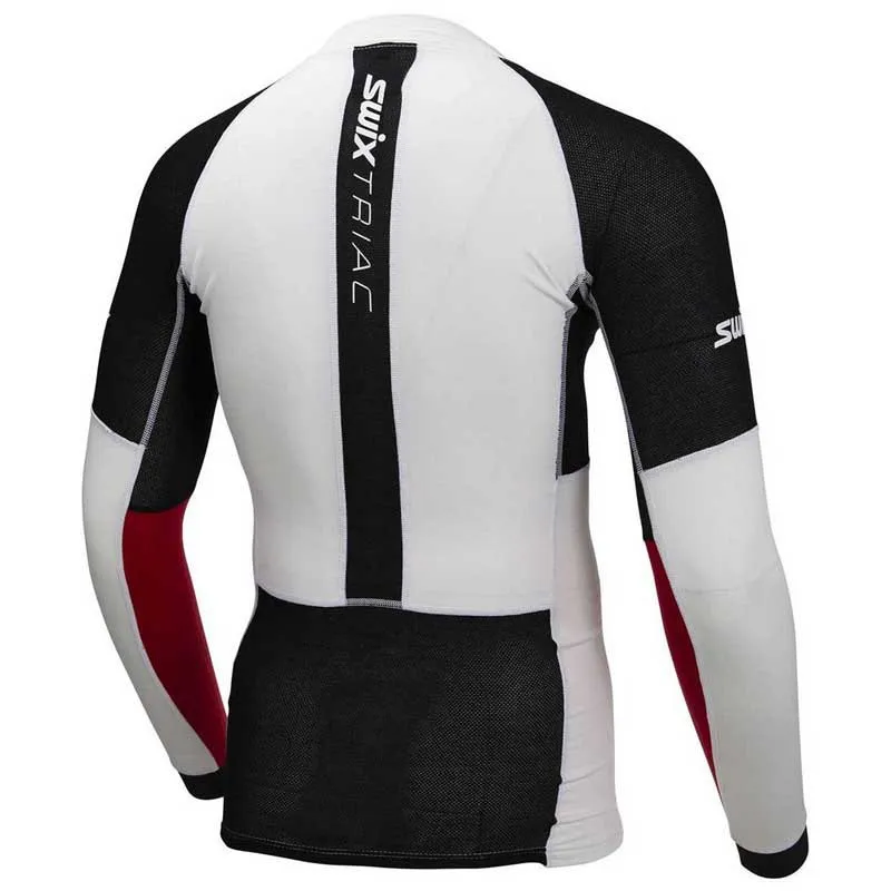 Swix Triac Racex Bodyw Ls Långärmad Baslager, Bright white