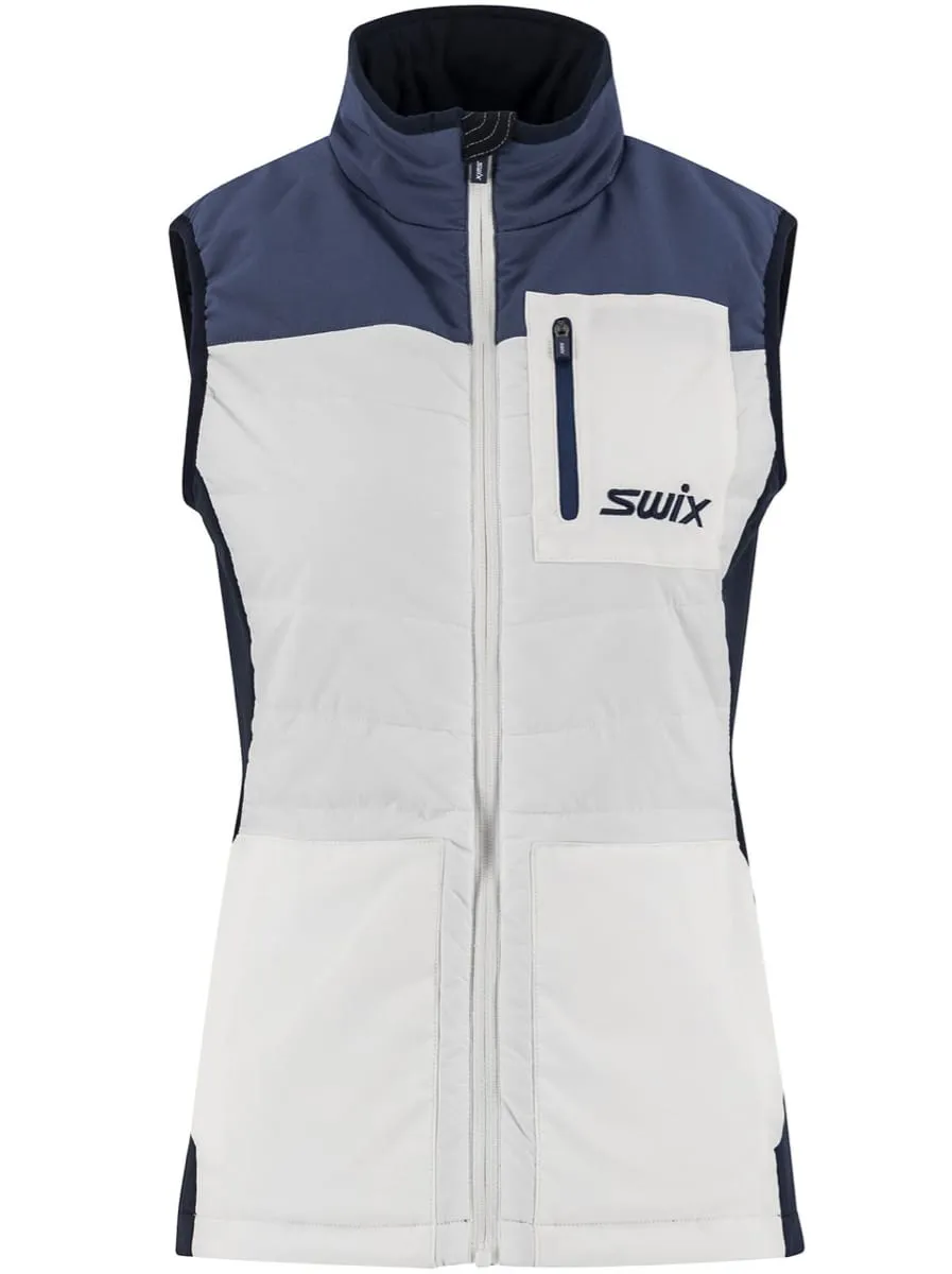 Swix Women's Horizon Primaloft Vest, Snow white Swix Women's Horizon Primaloft Vest, Snow white
