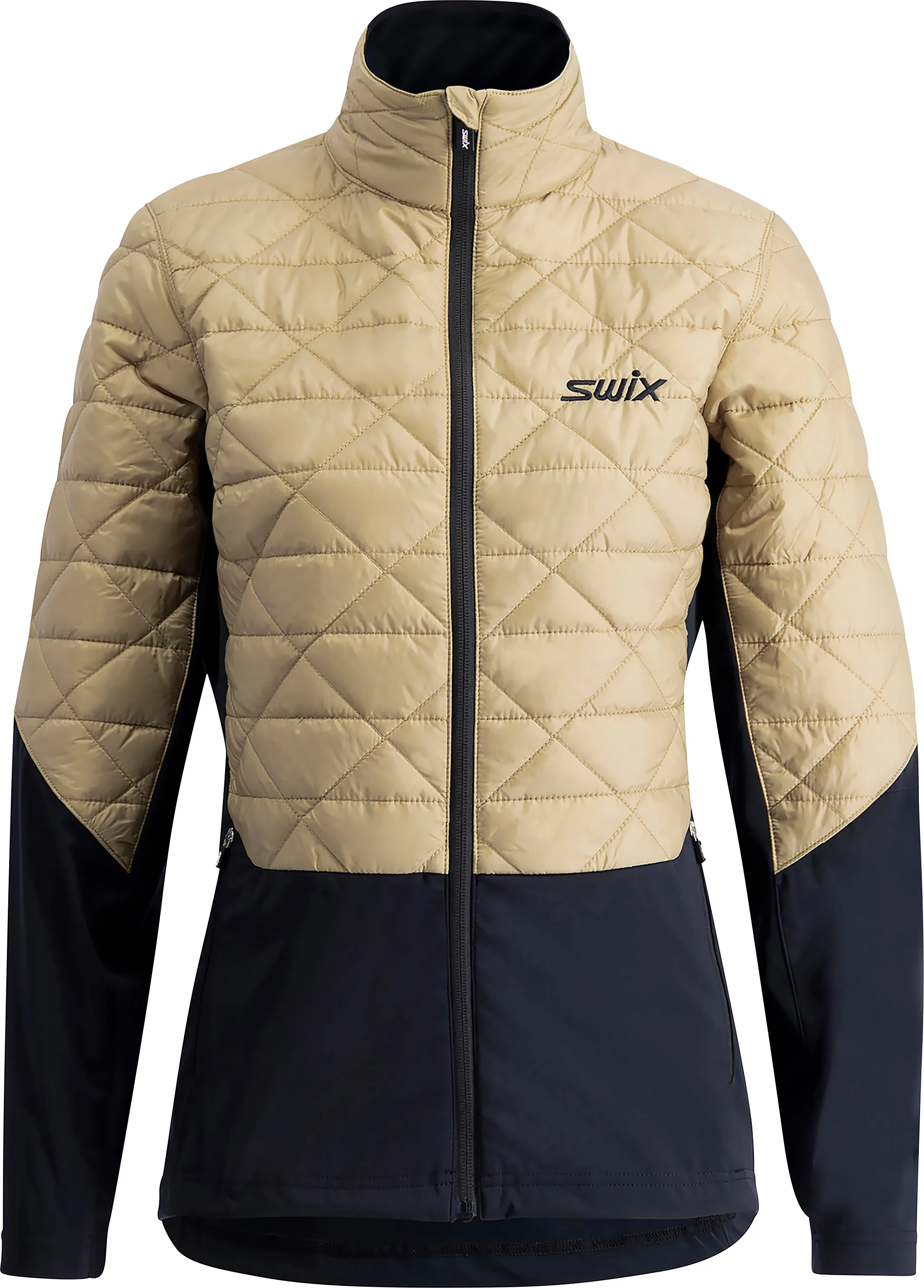 Swix Women's Infinity Hybrid Insulated Jacket, Dune/Black Swix Women's Infinity Hybrid Insulated Jacket, Dune/Black