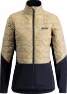 Swix Women's Infinity Hybrid Insulated Jacket, Dune/Black