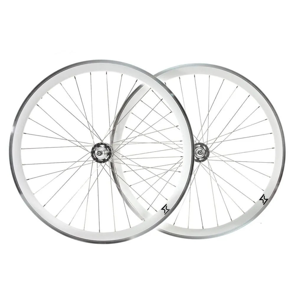 SXT 16 Single Speed/fixie 40 28´´ 700c Hjulpar För Cykel, White, One Size