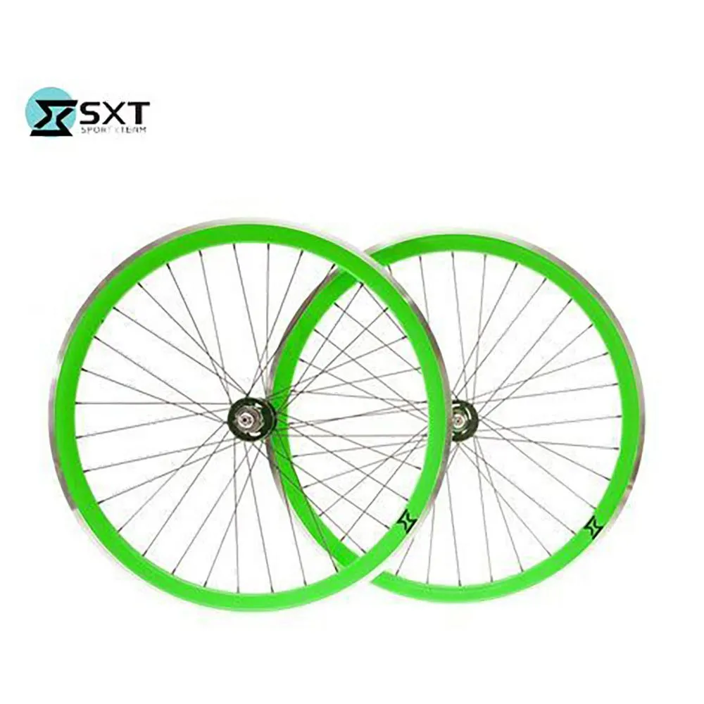 SXT 21 Single Speed/fixie 40 28´´ 700c Hjulpar För Cykel, Green, One Size SXT 21 Single Speed/fixie 40 28´´ 700c Hjulpar För Cykel, Green, One Size