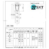 SXT 28´´x40 Mm Fälg SXT 28´´x40 Mm Fälg