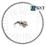 SXT 388231 Torpedo Velosteel 28´´ Bakhjul, Silver, One Size