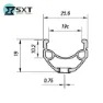 SXT 388283 Basic Qr 28/29´´ Mtb Framhjul, Silver, One Size