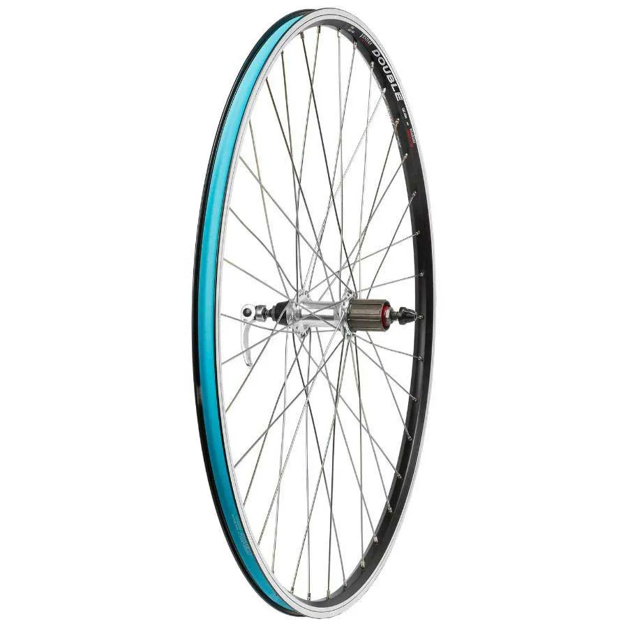 SXT 388539 Qr 28´´ 700c Mtb Bakhjul, Silver, One Size