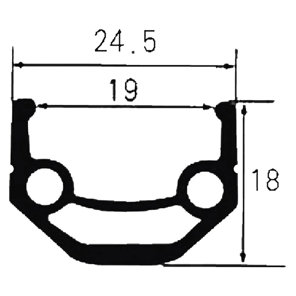 SXT 388540 Qr Disc 6b 28/29´´ Mtb Framhjul, Black, One Size