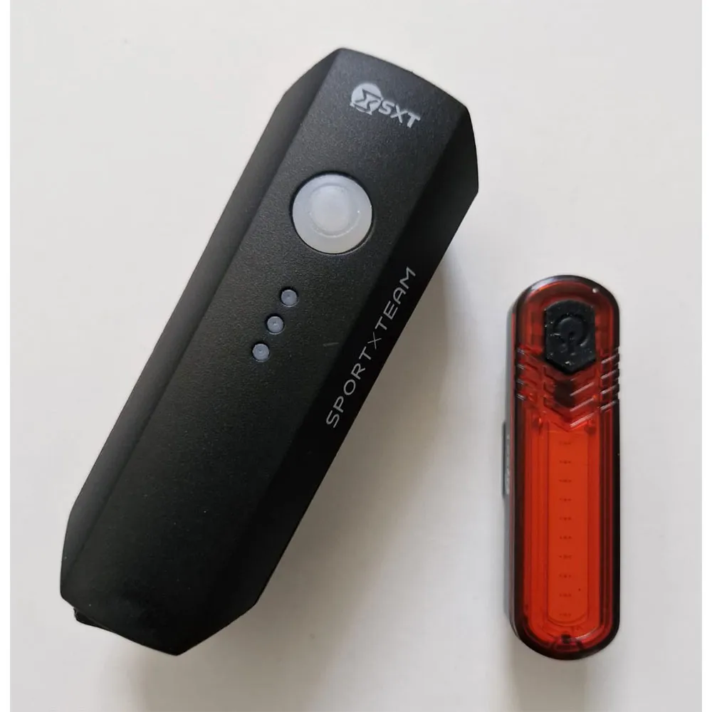 SXT 550l-10c Usb Cykellampset, Black, 550 Lumens SXT 550l-10c Usb Cykellampset, Black, 550 Lumens