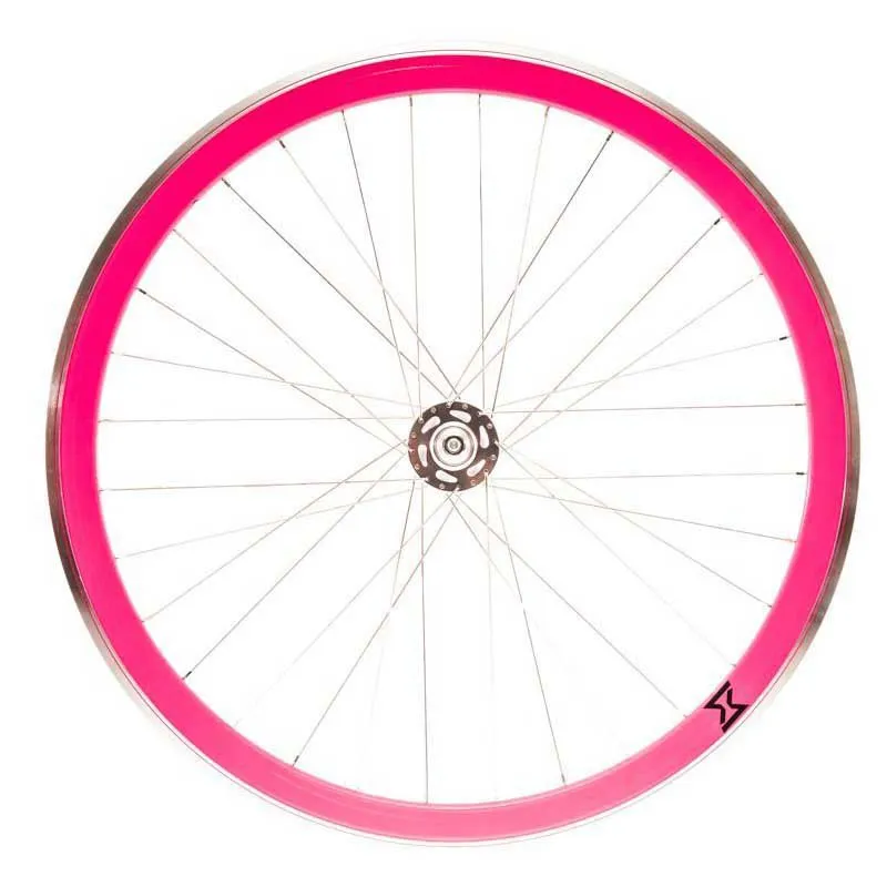 SXT 7 Single Speed/fixie 40 28´´ 700c Bakhjul, Pink, One Size
