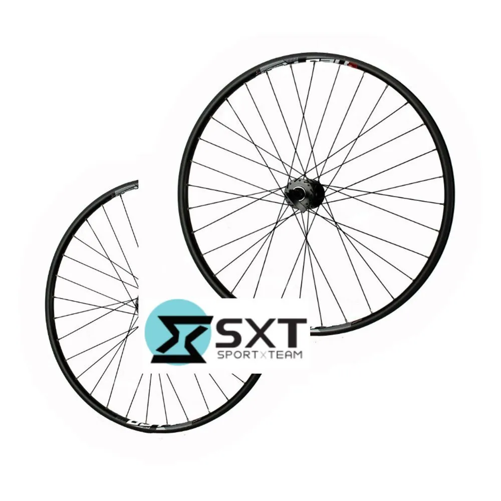 SXT Concept R 27.5.042 Disc 6b Mtb-hjulset, Black, 9 x 100 / 9 x 135mm, Shimano/Sram HG