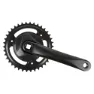 SXT Jis 1s Vevparti, Black, 170mm, 38t