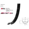 SXT Txn 29´´ Boost 6b Disc Tubeless Framhjul, Black, 15 x 110mm