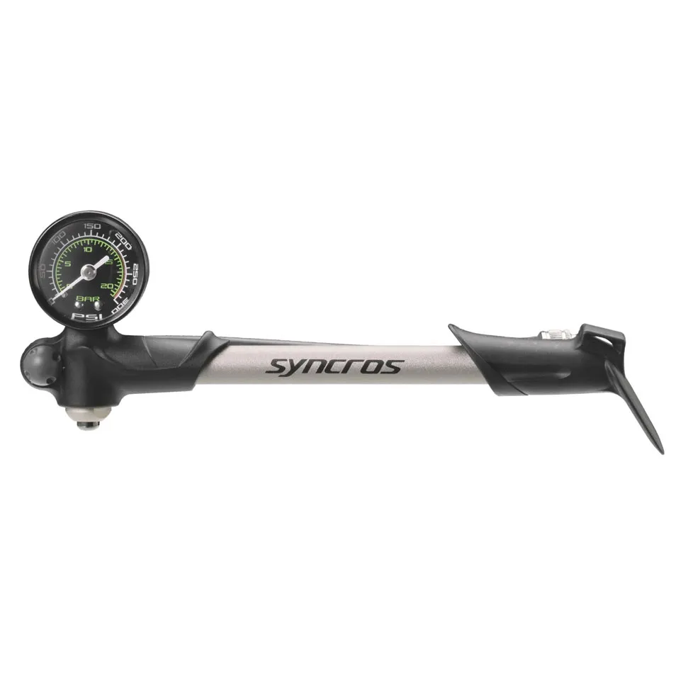 Syncros Boundary 3.0SH Stötdämparpump, Black / silver, 300psi Syncros Boundary 3.0SH Stötdämparpump, Black / silver, 300psi