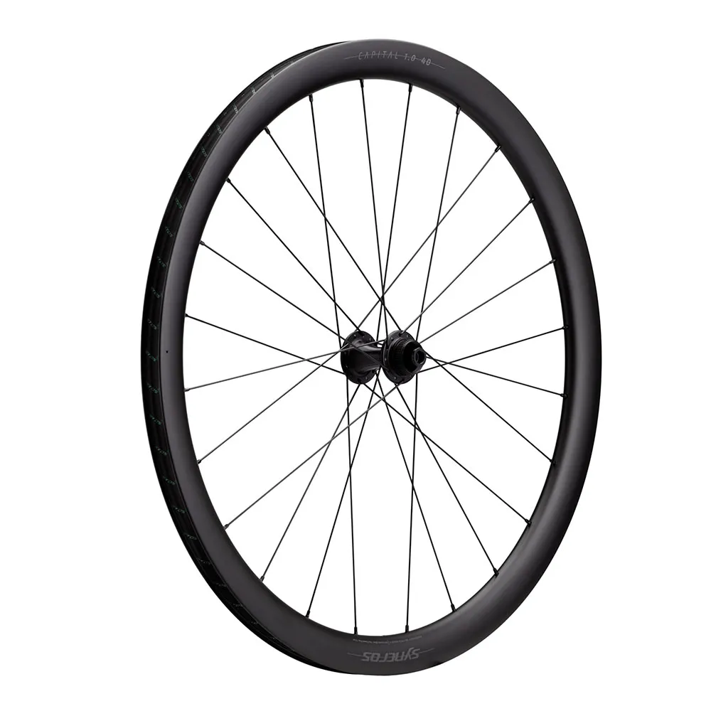 Syncros Capital 1.0 40 Hjulpar För Cykel, Black matt, 12 x 100mm/12 x 142mm, Shimano HG