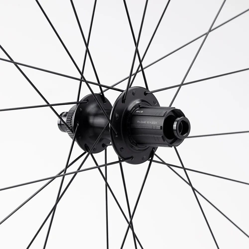 Syncros Capital 1.0 40 Hjulpar För Cykel, Black matt, 12 x 100mm/12 x 142mm, Shimano HG