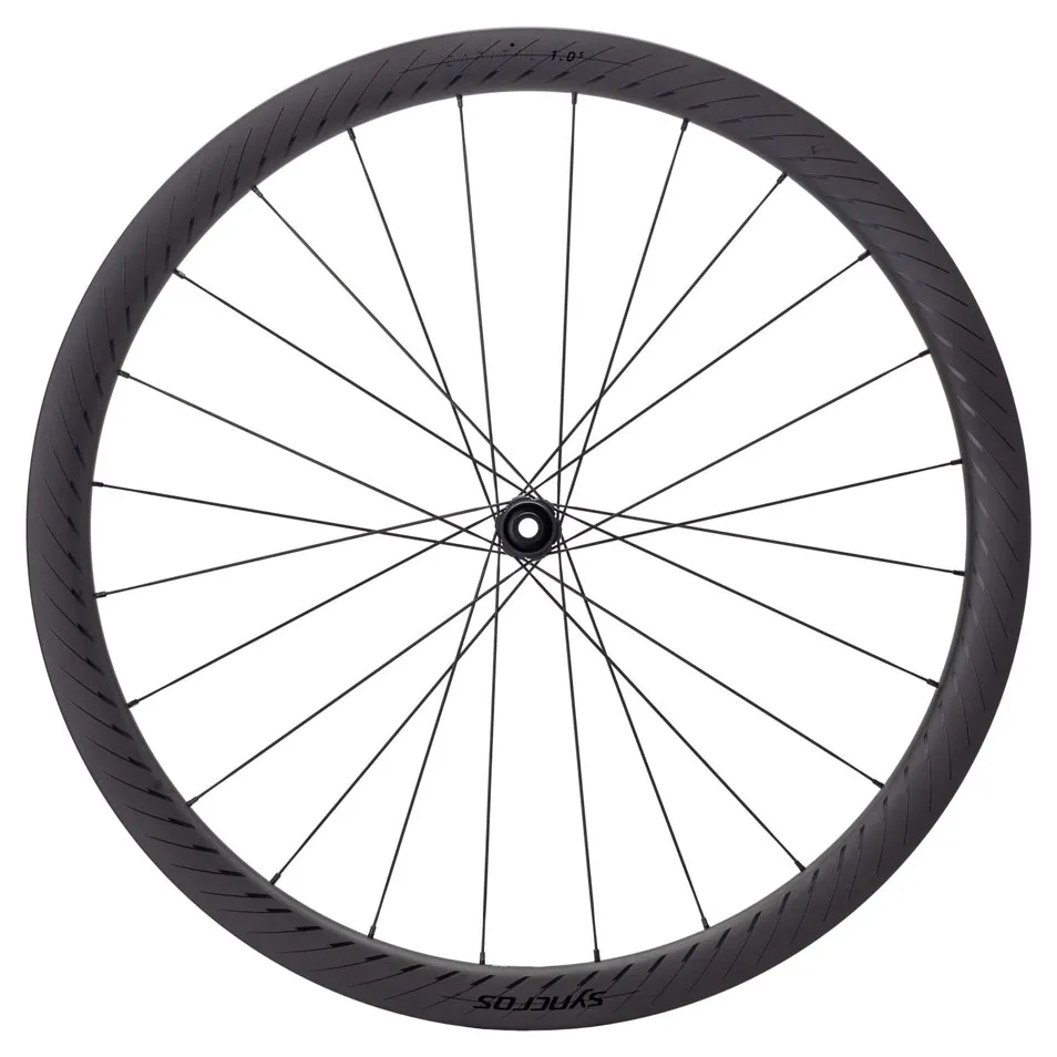 Syncros Capital 1.0 40 mm Framhjul, Black matt, 12 x 100mm