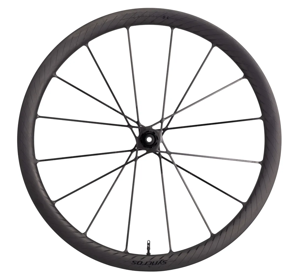 Syncros Capital SL Framhjul, Black matt, 12 x 100mm