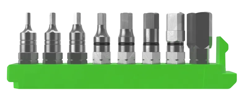 Syncros Greenslide Reservbit 8-delars Hex Set