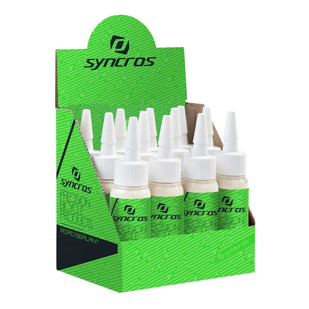 Syncros Road 60ml Slanglöst Tätningsmedel 12 Enheter, Black, One Size