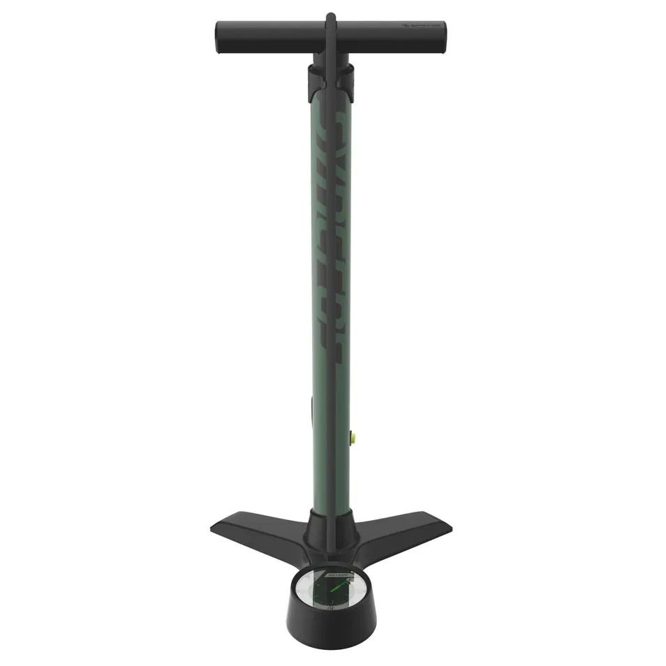 Syncros Vernon 3.0 Tubeless Ready Fotpump, Camo green, 40psi Syncros Vernon 3.0 Tubeless Ready Fotpump, Camo green, 40psi