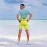 Synergy Elite Kortärmad Triathlondräkt male