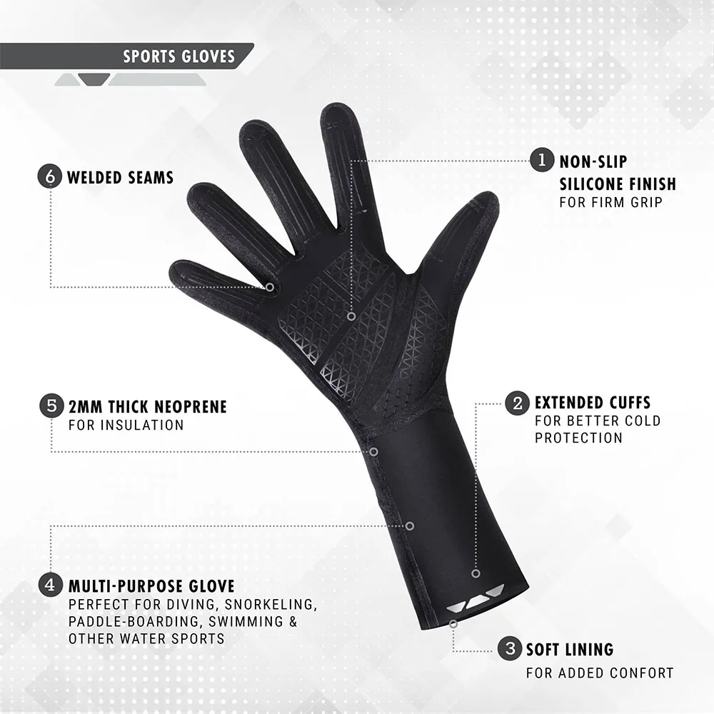 Synergy Multisport Neoprenhandskar unisex Synergy Multisport Neoprenhandskar unisex
