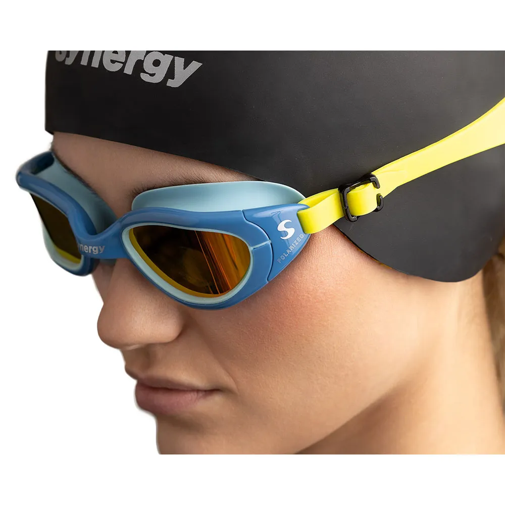Synergy Trisight Silicone Simglasögon unisex, Blue / gold, One Size Synergy Trisight Silicone Simglasögon unisex, Blue / gold, One Size