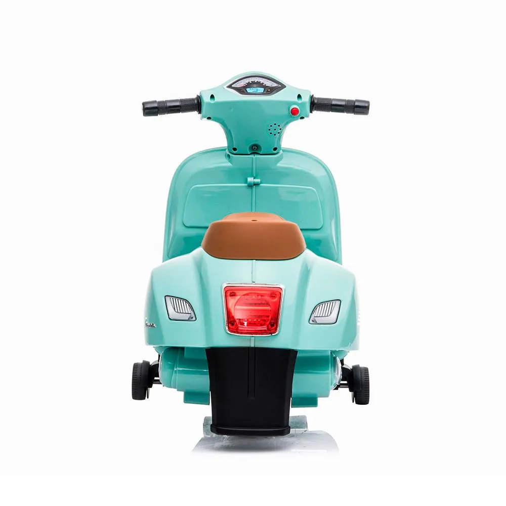 Tachan Mini Vespa 6v Blue Celeste License Cykel, Multicolor, 3-6Y Tachan Mini Vespa 6v Blue Celeste License Cykel, Multicolor, 3-6Y