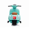 Tachan Mini Vespa 6v Blue Celeste License Cykel, Multicolor, 3-6Y