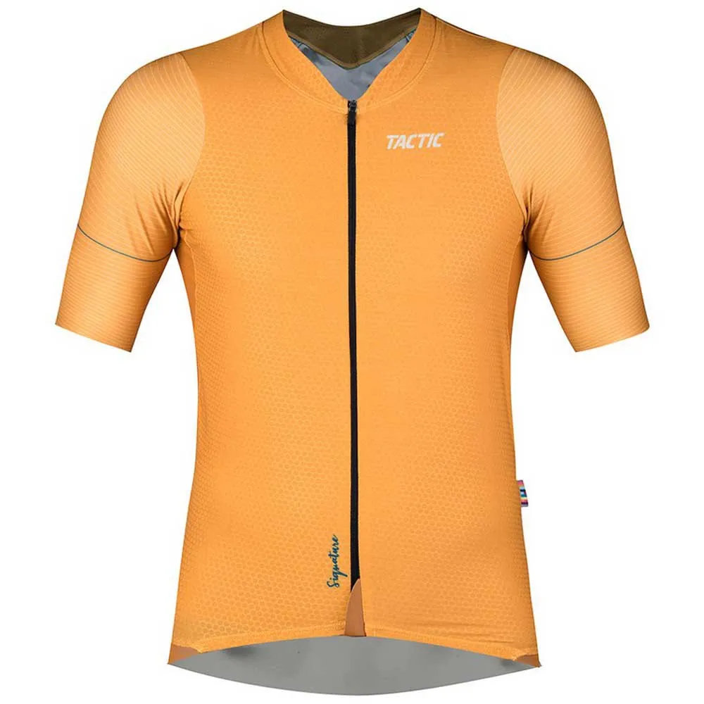 Tactic Signature Tribeca Korta ärmar Cykeltröja, Orange, XS
